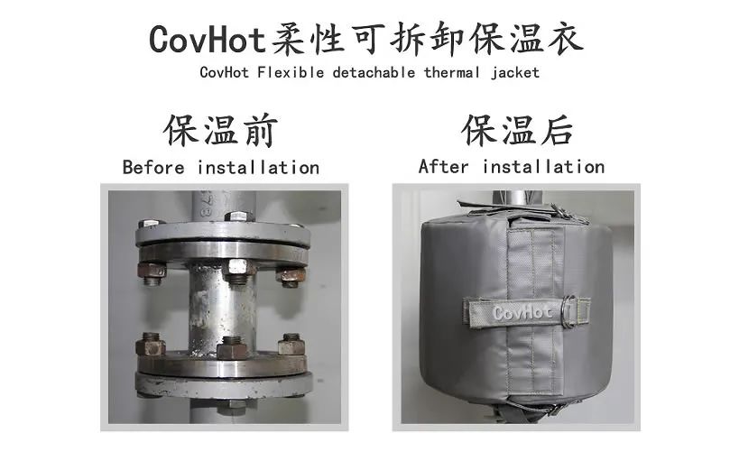 COVHOT?柔性可拆卸式<a href=http://www.wz30.cn/e/tags/?tagname=%E4%BF%9D%E6%B8%A9%E8%A1%A3 target=_blank class=infotextkey>保溫衣</a>,蒸汽系統(tǒng)節(jié)能,節(jié)能保溫